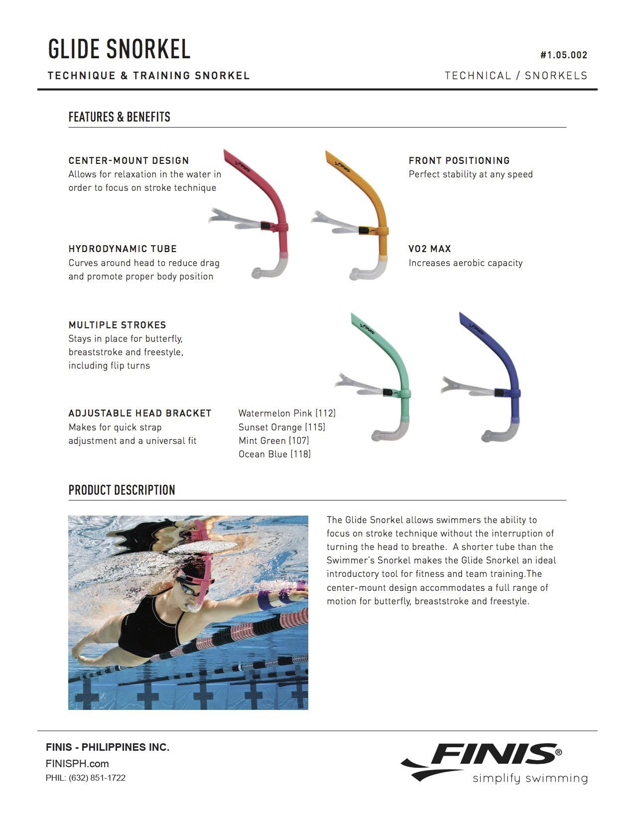 Glide Snorkel