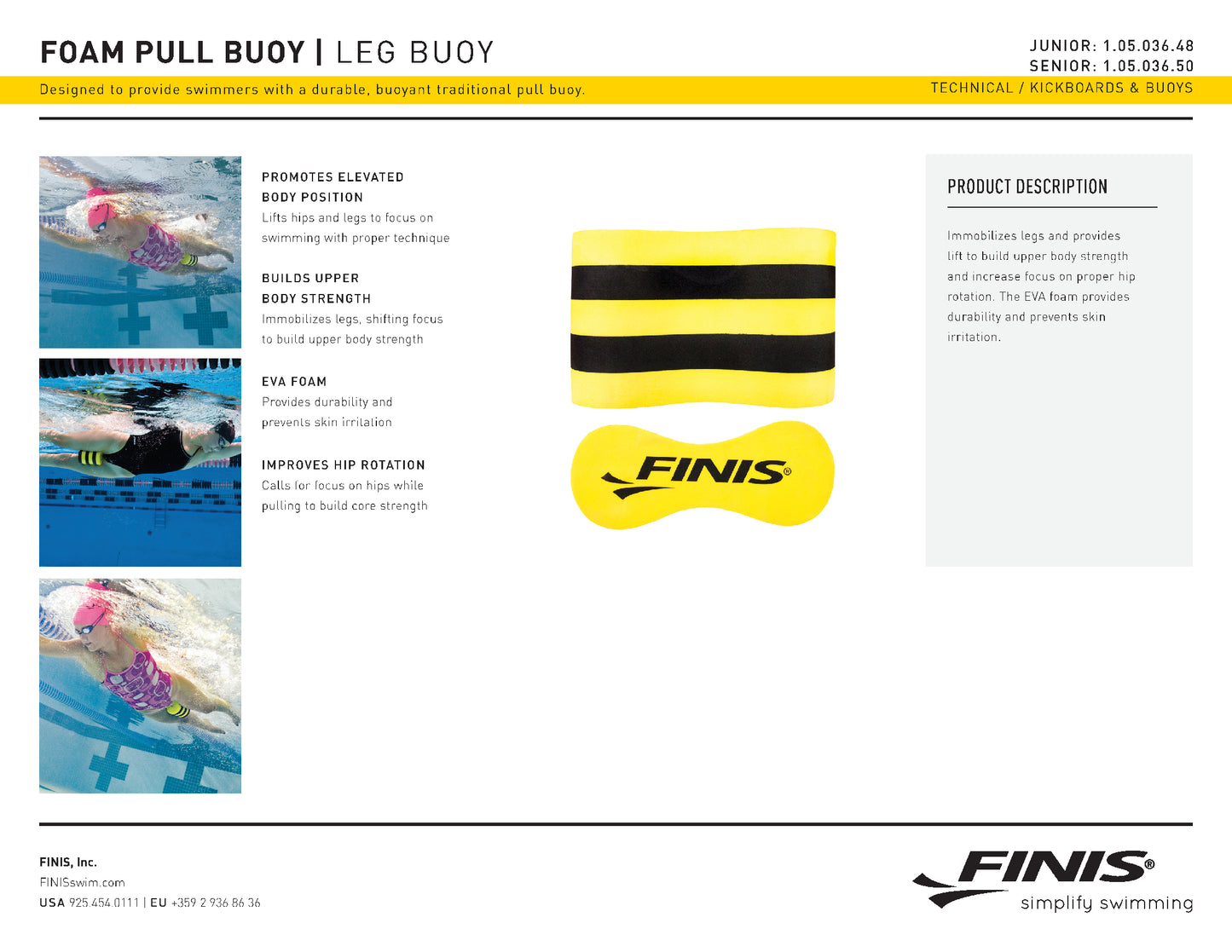 Foam Pull Buoy