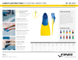 long floating fins
