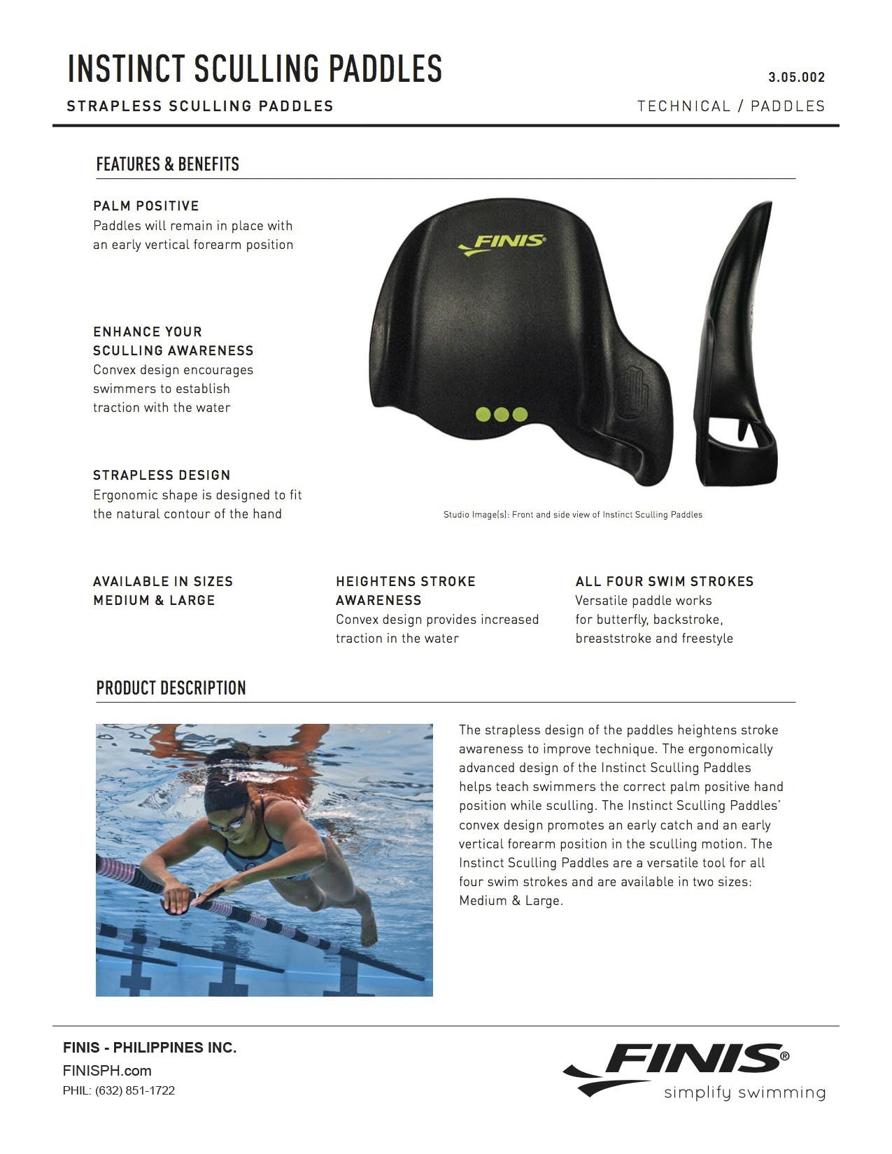 Instinct Sculling Paddles